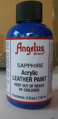 Angelus Leather Paint Sapphire
